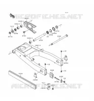 BRAS OSCILLANT pour Kawasaki ZZR600 1997