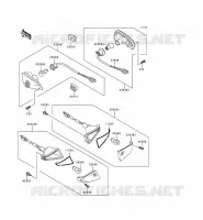 CLIGNOTANTS pour Kawasaki ZZR600 1997