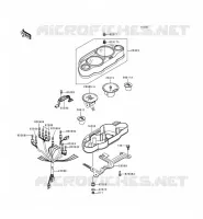 COMPTEURS pour Kawasaki ZZR600 1997