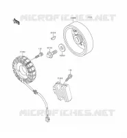 G&Eacute;N&Eacute;RATEUR pour Kawasaki ZZR600 1997