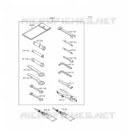 OUTIL UTILISATEUR pour Kawasaki ZZR600 1997