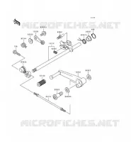 SELECTEUR pour Kawasaki ZZR600 1997