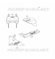 STICKER(RED) pour Kawasaki ZZR600 1997