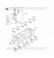 VILEBREQUIN pour Kawasaki ZZR600 1997