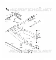 BRAS OSCILLANT pour Kawasaki ZZR600 1997