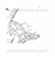 CH&Acirc;SSIS pour Kawasaki ZZR600 1997
