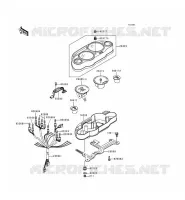 COMPTEURS pour Kawasaki ZZR600 1997