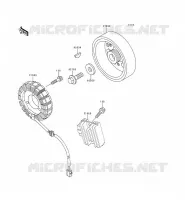 G&Eacute;N&Eacute;RATEUR pour Kawasaki ZZR600 1997