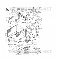 RADIATEUR pour Kawasaki ZZR600 1997