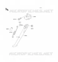 BEQUILLES pour Kawasaki NINJA ZX-6R 2001