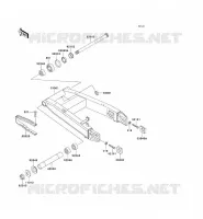 BRAS OSCILLANT pour Kawasaki NINJA ZX-6R 2001