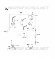 CONTACTEUR pour Kawasaki NINJA ZX-6R 2001