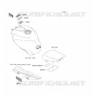 LABEL pour Kawasaki NINJA ZX-6R 2001
