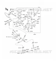 MAITRE CYLINDRE AV pour Kawasaki NINJA ZX-6R 2001
