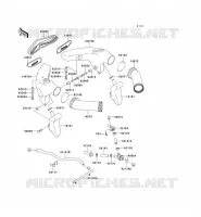 MANCHON pour Kawasaki NINJA ZX-6R 2001