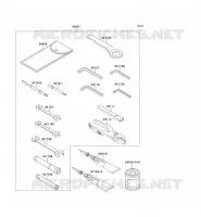 OUTIL UTILISATEUR pour Kawasaki NINJA ZX-6R 2001