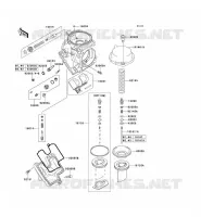 PI&Egrave;CES DE CARBURATEUR pour Kawasaki NINJA ZX-6R 2001
