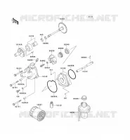 POMPE A HUILE pour Kawasaki NINJA ZX-6R 2001