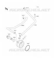 RADIATEUR D'HUILE pour Kawasaki NINJA ZX-6R 2001