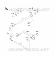 SELECTEUR pour Kawasaki NINJA ZX-6R 2001