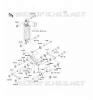 SUSPENSION pour Kawasaki NINJA ZX-6R 2001