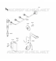 SYSTEME D&acute;ALLUMAGE pour Kawasaki NINJA ZX-6R 2001