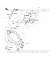 CH&Acirc;SSIS pour Kawasaki NINJA ZX-6R 2001