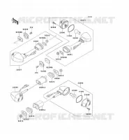CLIGNOTANTS pour Kawasaki NINJA ZX-6R 2001