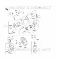 D&Eacute;MARREUR pour Kawasaki NINJA ZX-6R 2001