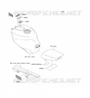 LABEL pour Kawasaki NINJA ZX-6R 2001