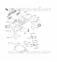 MANCHON pour Kawasaki NINJA ZX-6R 2001
