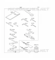 OUTIL UTILISATEUR pour Kawasaki NINJA ZX-6R 2001