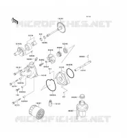 POMPE A HUILE pour Kawasaki NINJA ZX-6R 2001
