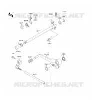 SELECTEUR pour Kawasaki NINJA ZX-6R 2001