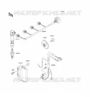 SYSTEME D&acute;ALLUMAGE pour Kawasaki NINJA ZX-6R 2001