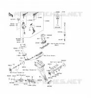 CONTACTEUR SERRURE/R&Eacute;FLECTEUR pour Kawasaki NINJA ZX-6R 2010