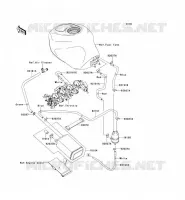 SYSTEME D'EVAPORATION CARBURANT(CA) pour Kawasaki NINJA ZX-6R 2004