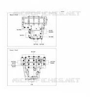 BOULON CARTER MOTEUR pour Kawasaki NINJA ZX-6R 2005