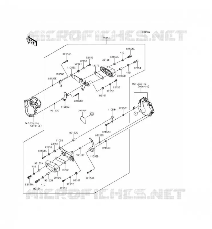 ACCESSOIRE (PROTECTION MOTEUR) Kawasaki MOTOS 636 2013 NINJA ZX-6R  ZX636EDF