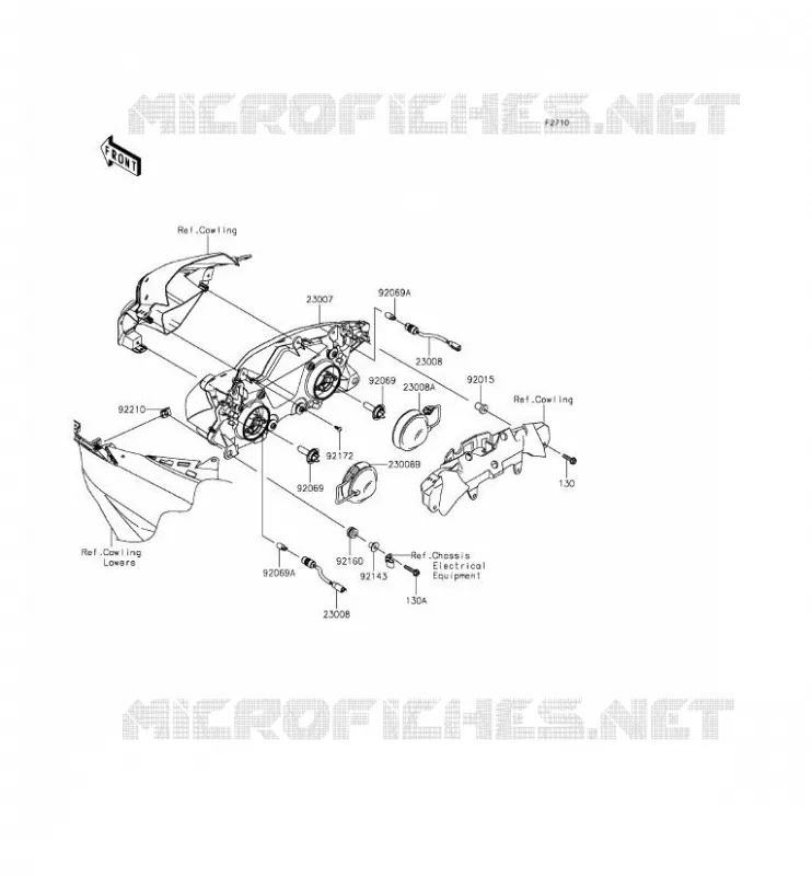 OPTIQUE(S) Kawasaki MOTOS 636 2014 NINJA ZX-6R  ZX636EEF