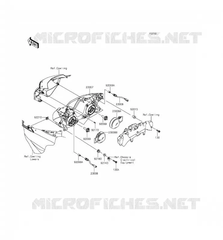 OPTIQUE(S) Kawasaki MOTOS 636 2014 NINJA ZX-6R  ZX636EEF