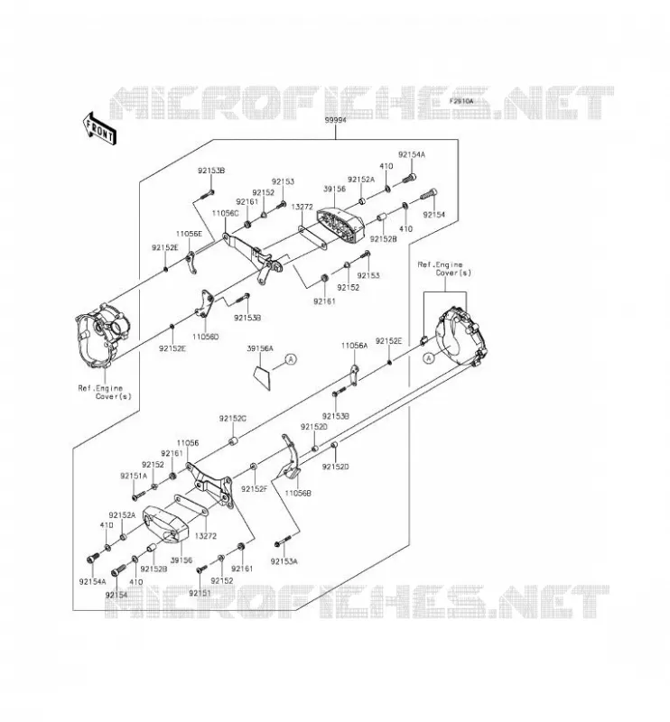 ACCESSOIRE (PROTECTION MOTEUR) Kawasaki MOTOS 636 2013 NINJA ZX-6R ABS  ZX636FDF