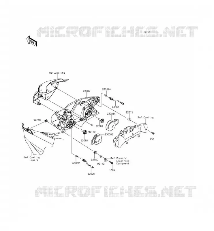 OPTIQUE(S) Kawasaki MOTOS 636 2013 NINJA ZX-6R ABS  ZX636FDF
