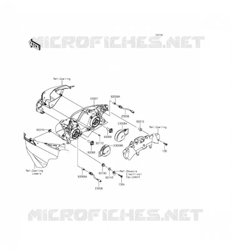 OPTIQUE(S) Kawasaki MOTOS 636 2013 NINJA ZX-6R ABS  ZX636FDF