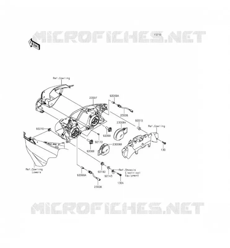 OPTIQUE(S) Kawasaki MOTOS 636 2013 NINJA ZX-6R ABS  ZX636FDF