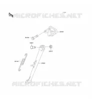 BEQUILLE pour Kawasaki ZXR750 1991