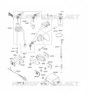 CONTACTEUR pour Kawasaki ZXR750 1991