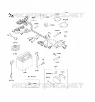 &Eacute;QUIPEMENT ELECTRIQUE pour Kawasaki ZXR750 1991