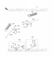 GUIDON pour Kawasaki ZXR750 1991