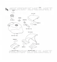 LABEL pour Kawasaki ZXR750 1991